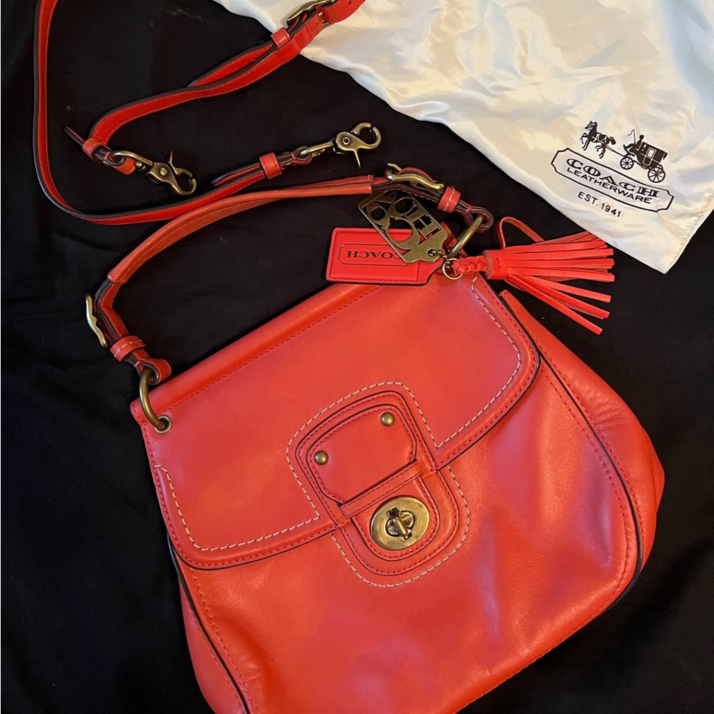 Coach 70th Anniversary Limited Edition Willis Crossbody Saddle Bag - Picture 2 of 4